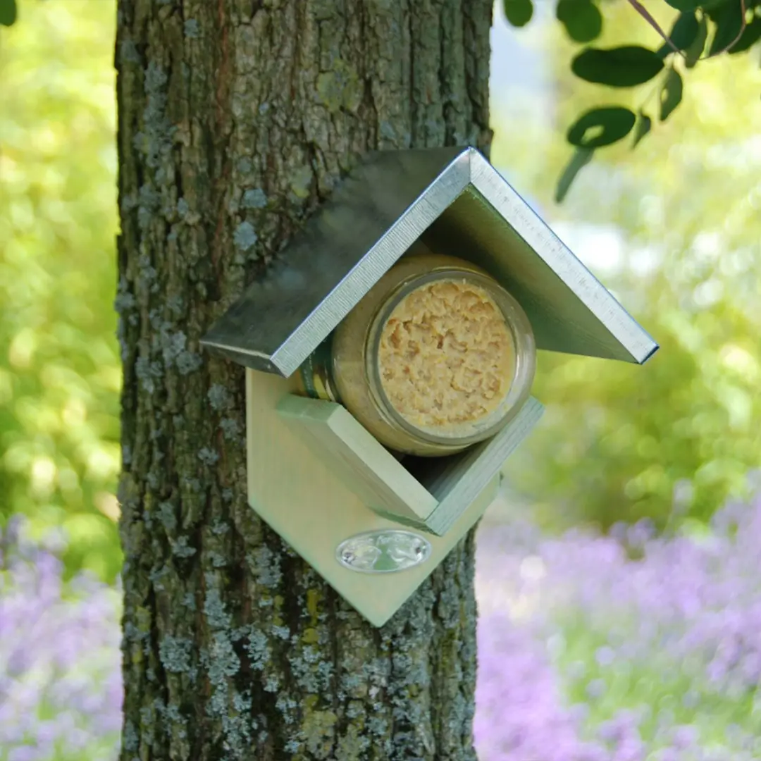 Esschert Design Pindakaashuisje - Hangend - Beige - afbeelding 5 van 6