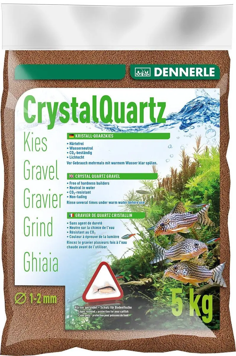 Dennerle Kristal Kwartsgrind Reebruin 5kg