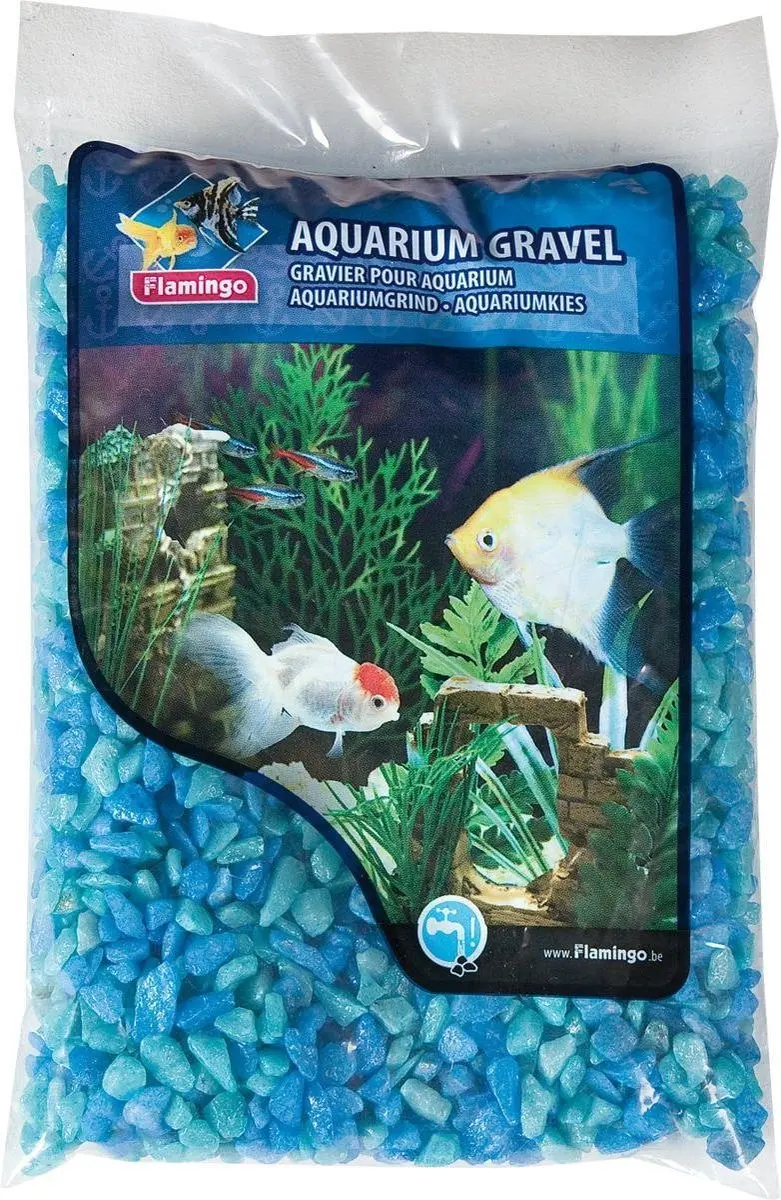 Flamingo Aquariumgrind Blauw 1 kg