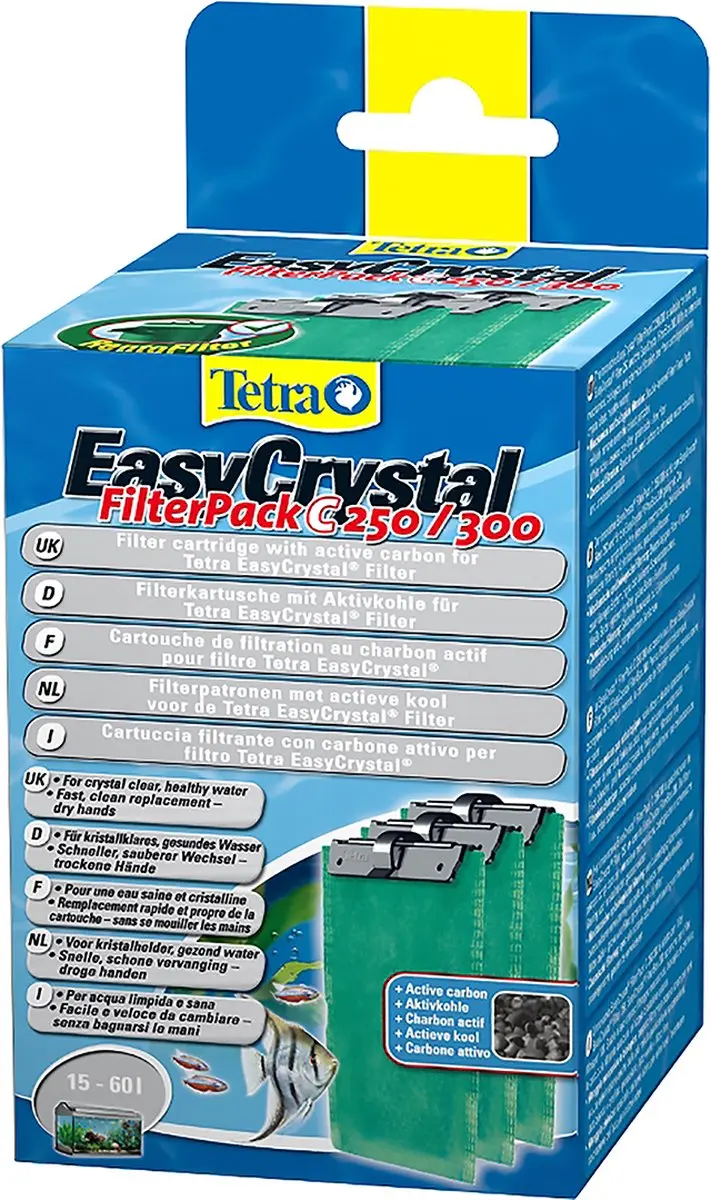 Tetra EasyCrystal Filter Pack C250/C300 Aquariumfilter - 60L