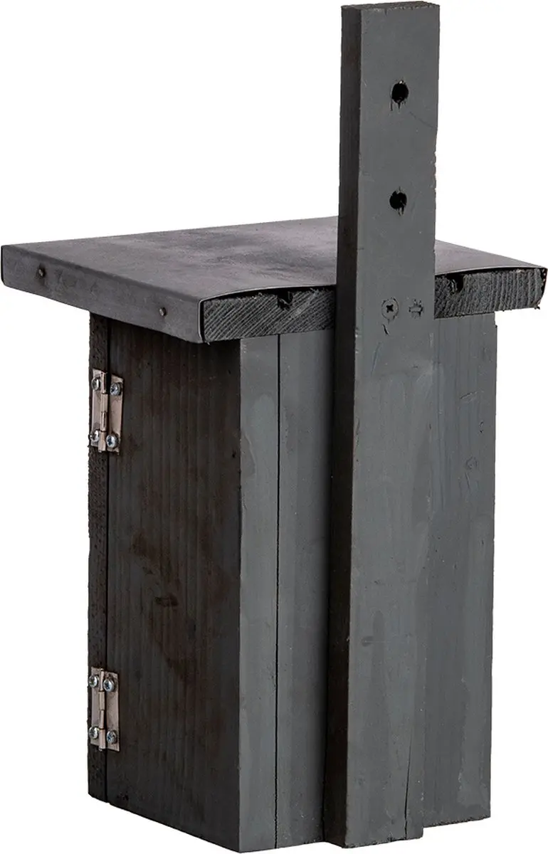 Esschert Design Winterkoning Vogelhuisje - Grijs - afbeelding 6 van 6