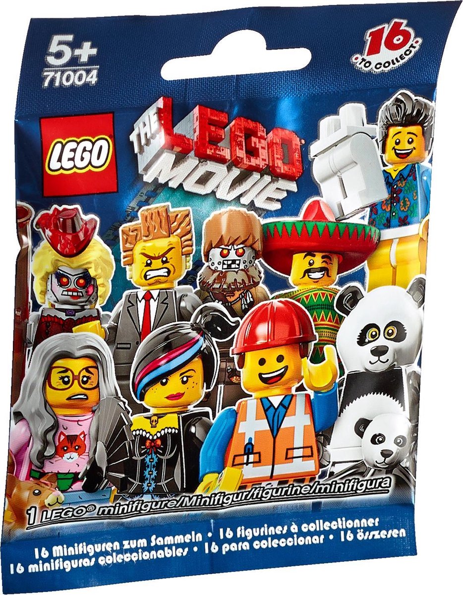 LEGO Minifigures The Lego Movie - 71004 (Verrassingszakje, 1 Figuur per verpakking)