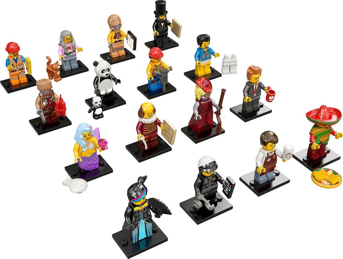 LEGO Minifigures The Lego Movie - 71004 (Verrassingszakje, 1 Figuur per verpakking)