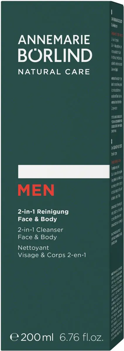 Annemarie Börlind Cleanser Men 2-in-1 Gezicht & Lichaam 150ml