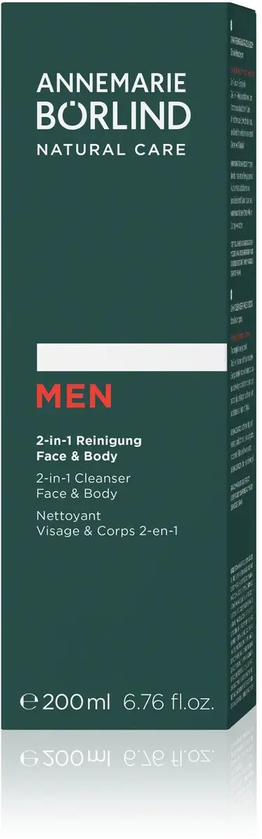 Annemarie Börlind Cleanser Men 2-in-1 Gezicht & Lichaam 150ml