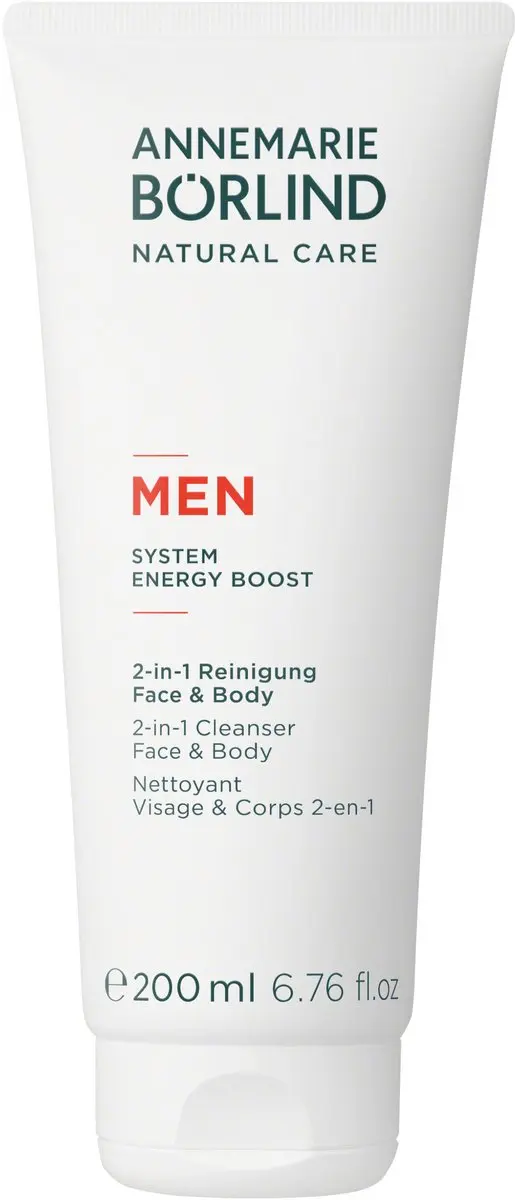 Annemarie Börlind Cleanser Men 2-in-1 Gezicht & Lichaam 150ml
