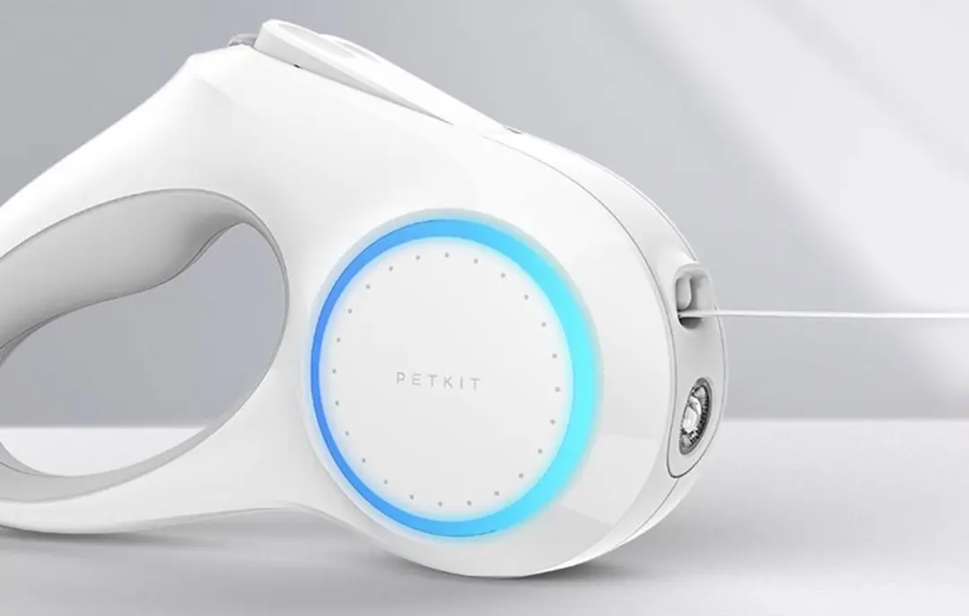 PetKit Go Shine LED-hondenlijn 4.5m - Wit
