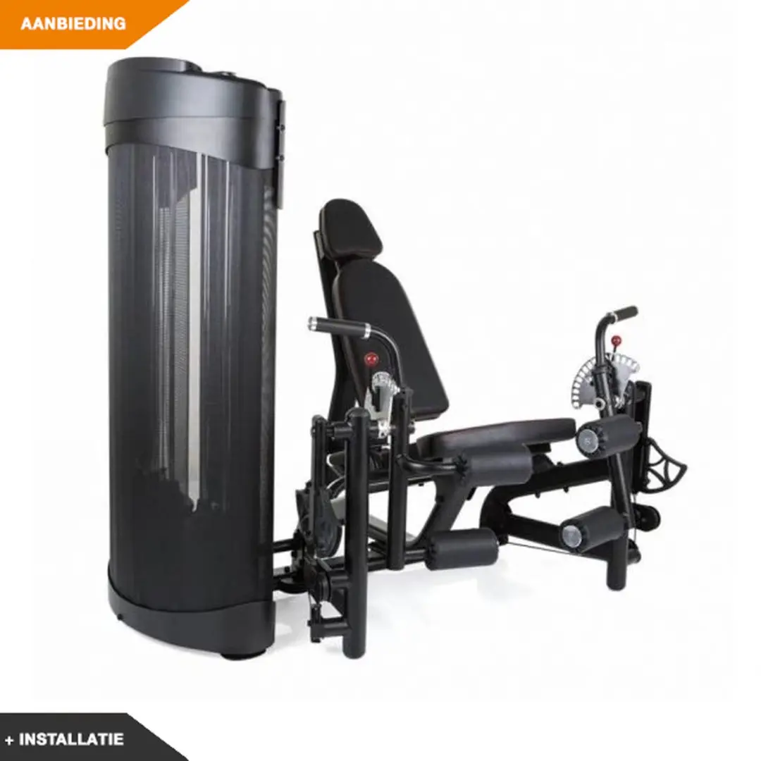 Inspire DUAL Station Leg Extension & Curl - Zwart