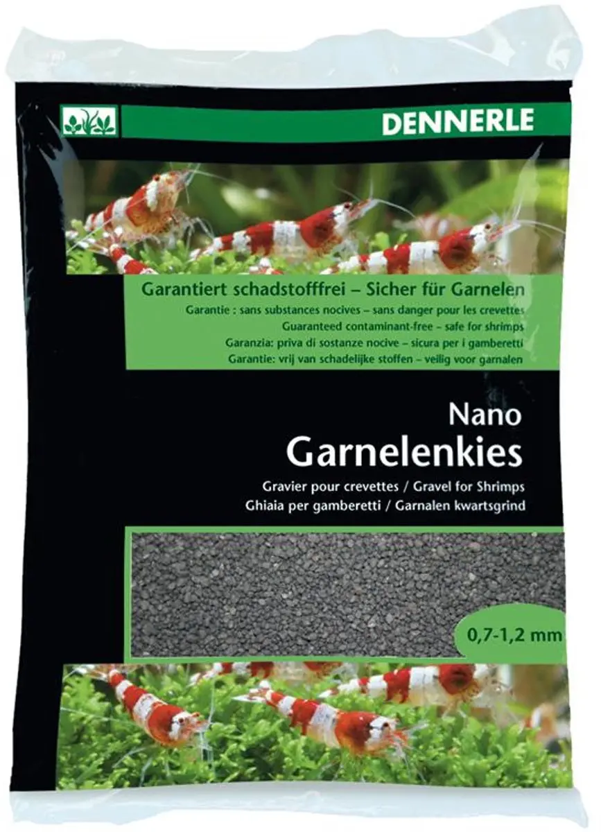 Dennerle Garnalenkies Sulawesi Bodembedekking 2kg - Zwart