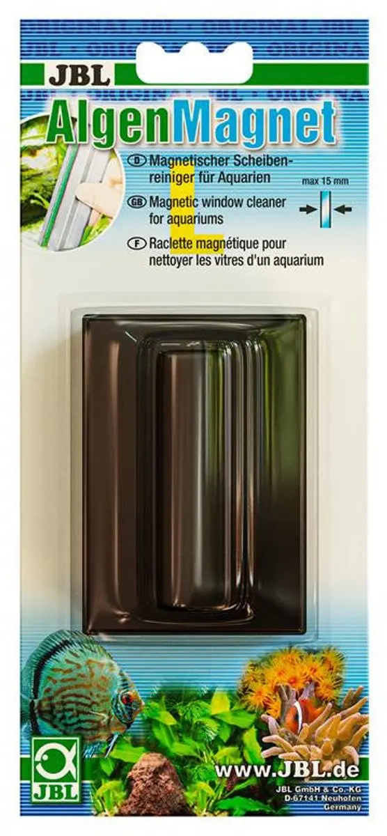 JBL Algenmagneet voor Aquariumruit L - 15mm