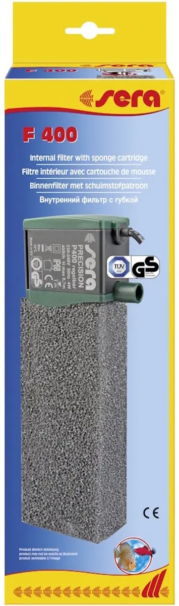 Sera Binnenfilter F 400 Regelbaar - 400 l/h