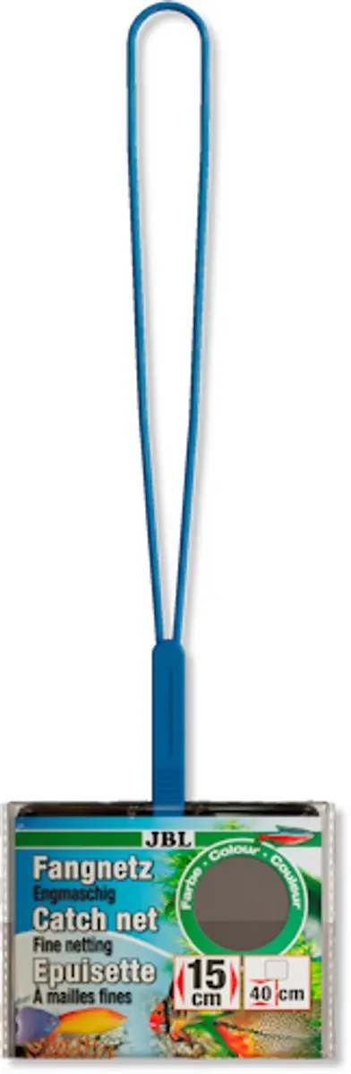 JBL Vangnet Fijn 20cm - Blauw/Zwart