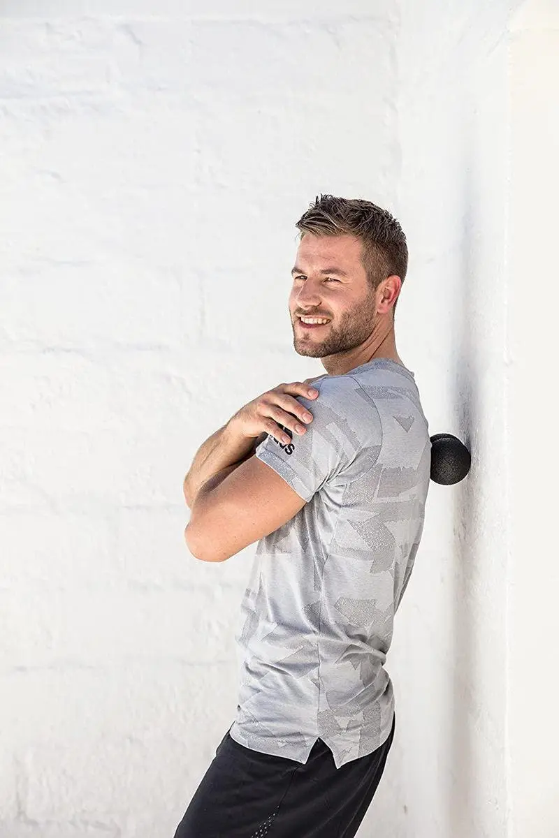BLACKROLL Duoball 8cm - Massagebal - Zwart