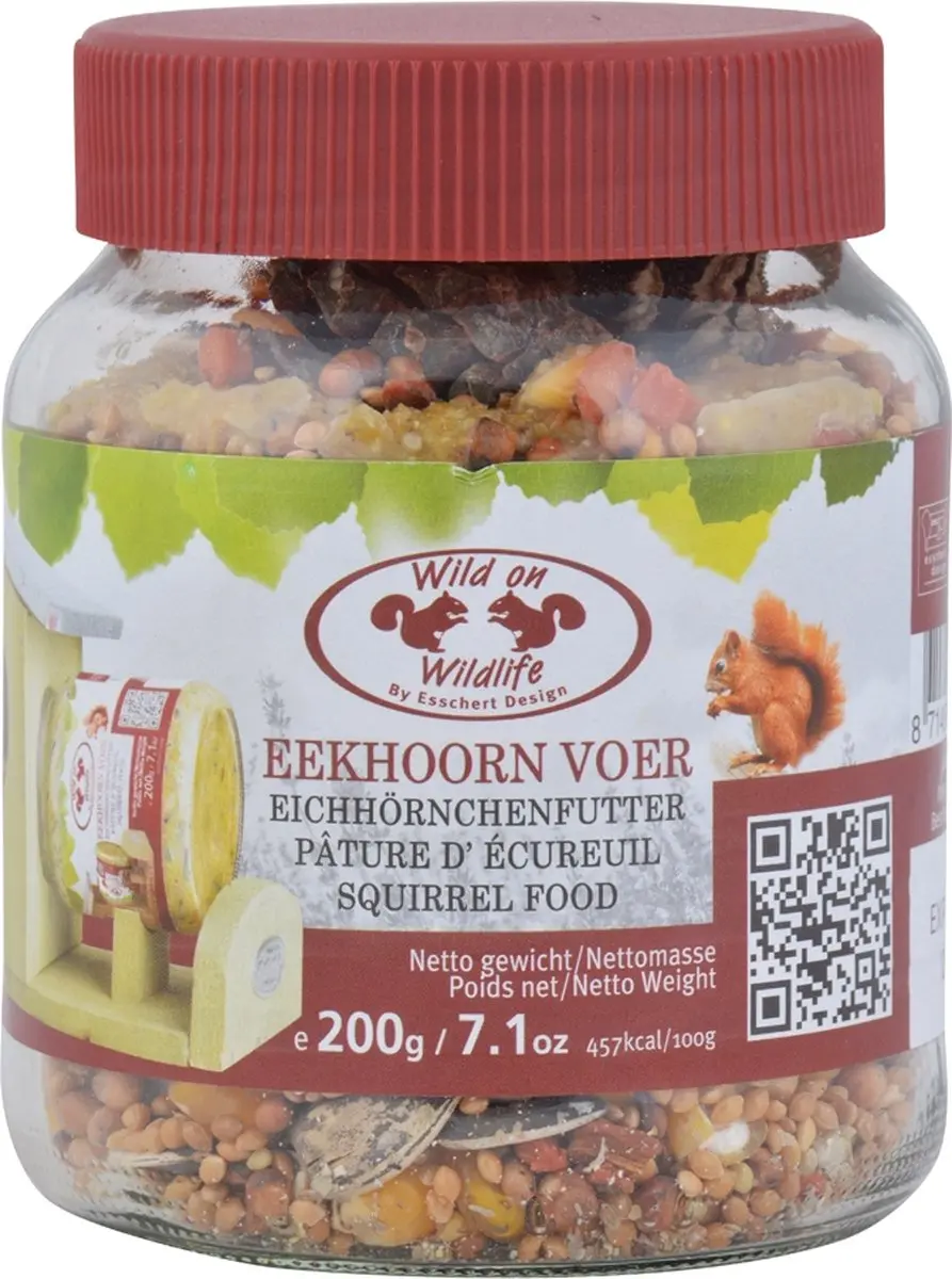 Esschert Design Eekhoorn Voederpot 200g