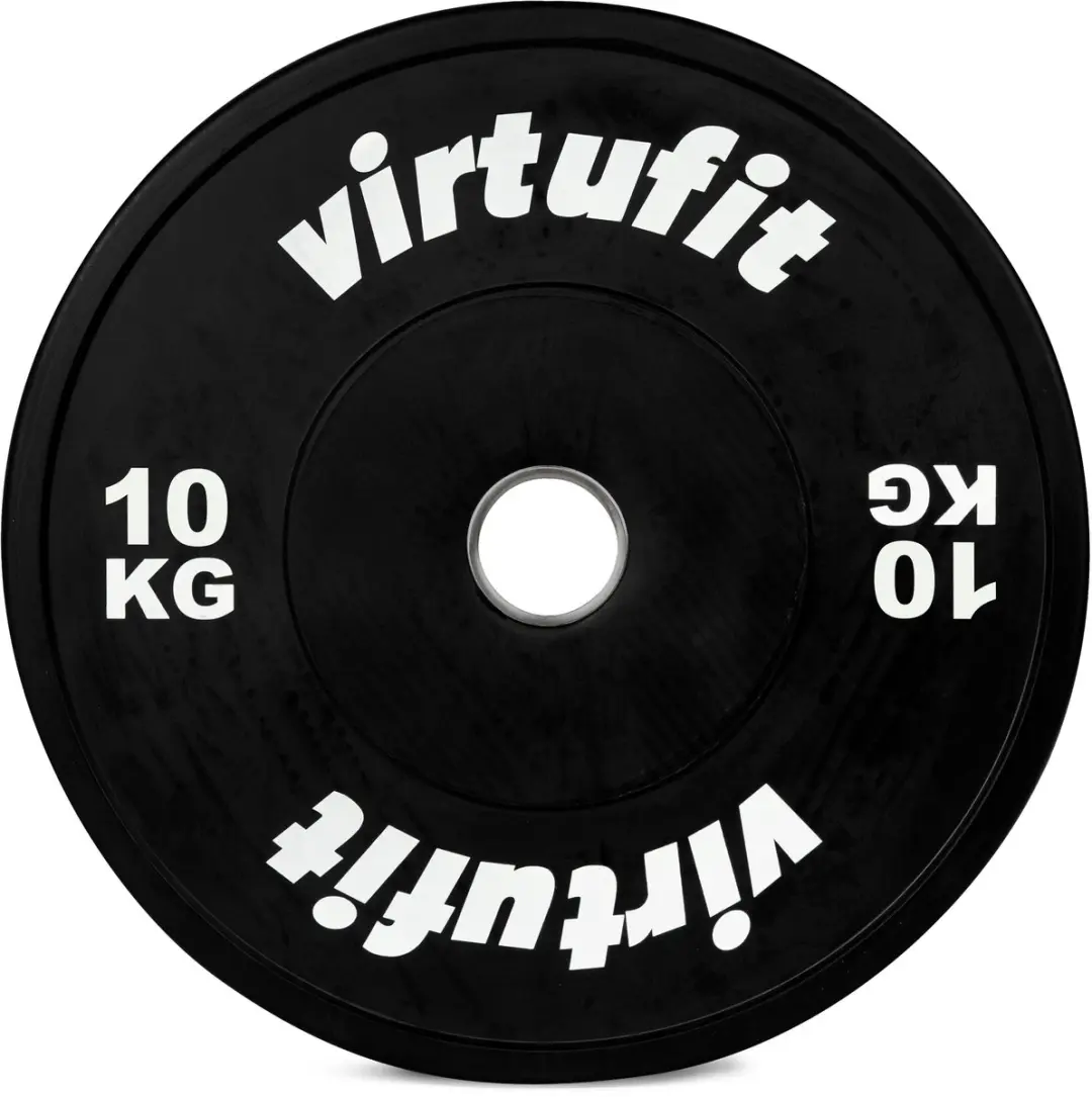 VirtuFit Bumper Plate 50mm 10kg - Zwart