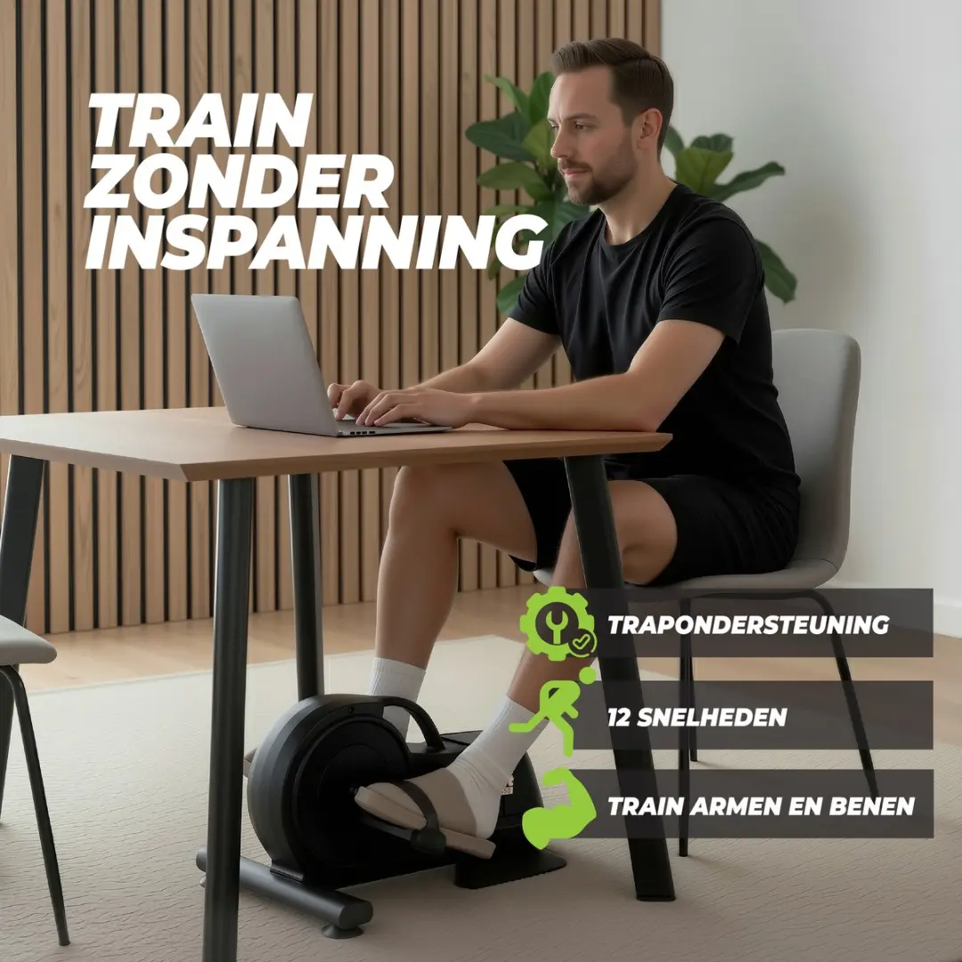 VirtuFit MB450 Elektrische Stoelfiets - 12 Snelheden - Zwart