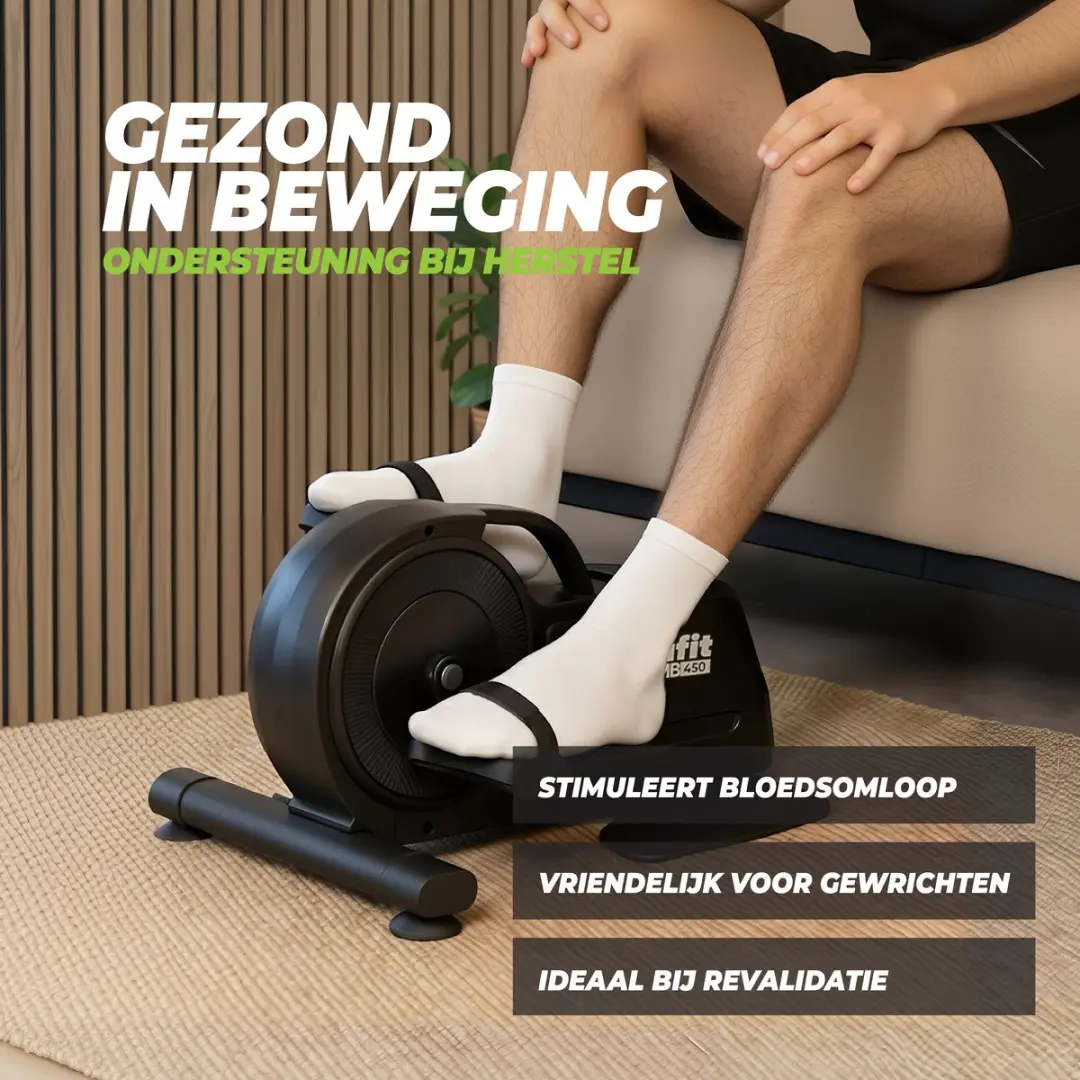 VirtuFit MB450 Elektrische Stoelfiets - 12 Snelheden - Zwart - afbeelding 6 van 6