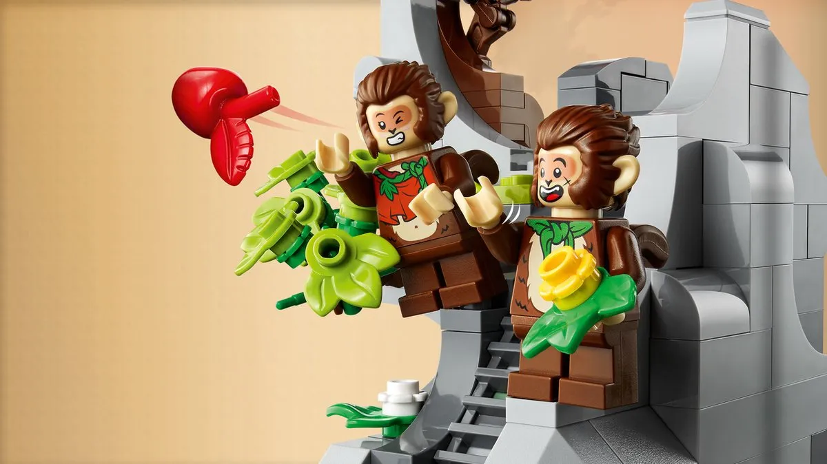 LEGO Monkie Kid Fruitbloemberg 80024 - 1949 Stukken - 8 Minifiguren - afbeelding 6 van 6