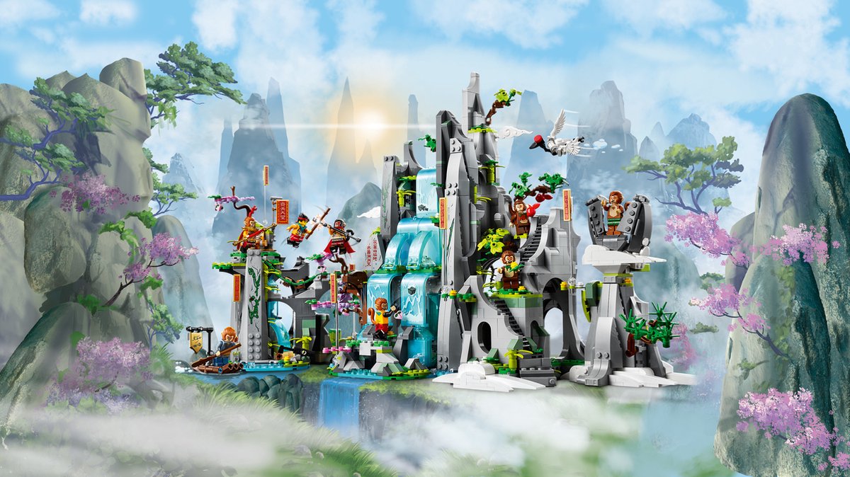 LEGO Monkie Kid De legendarische Fruitbloemberg - 80024