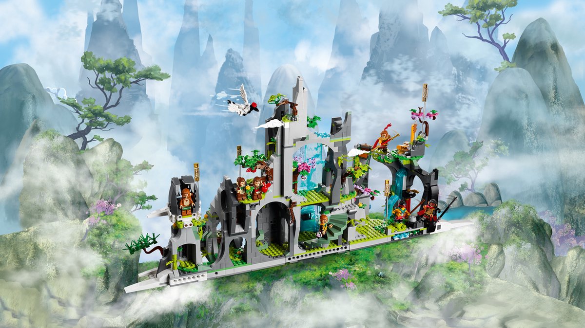 LEGO Monkie Kid De legendarische Fruitbloemberg - 80024