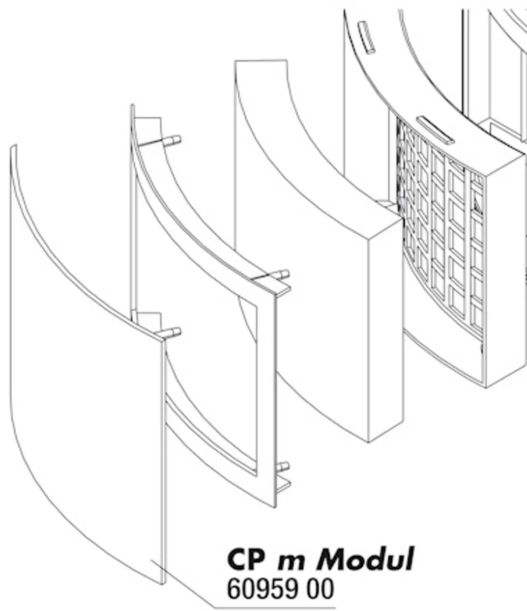 JBL CristalProfi m Service Afdekkingsmodule