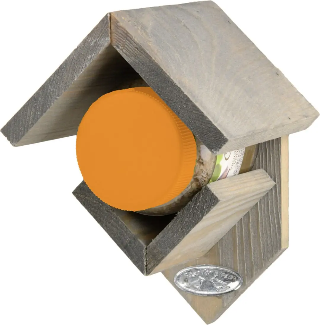 Esschert Design Pindakaashuisje Grijs - 340g