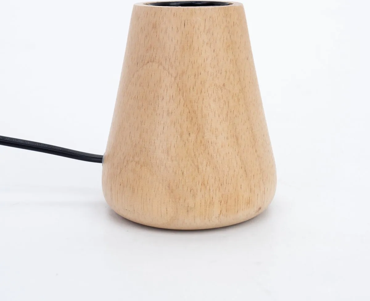 Eglo Asby Tafellamp E27 - Lichtbruin