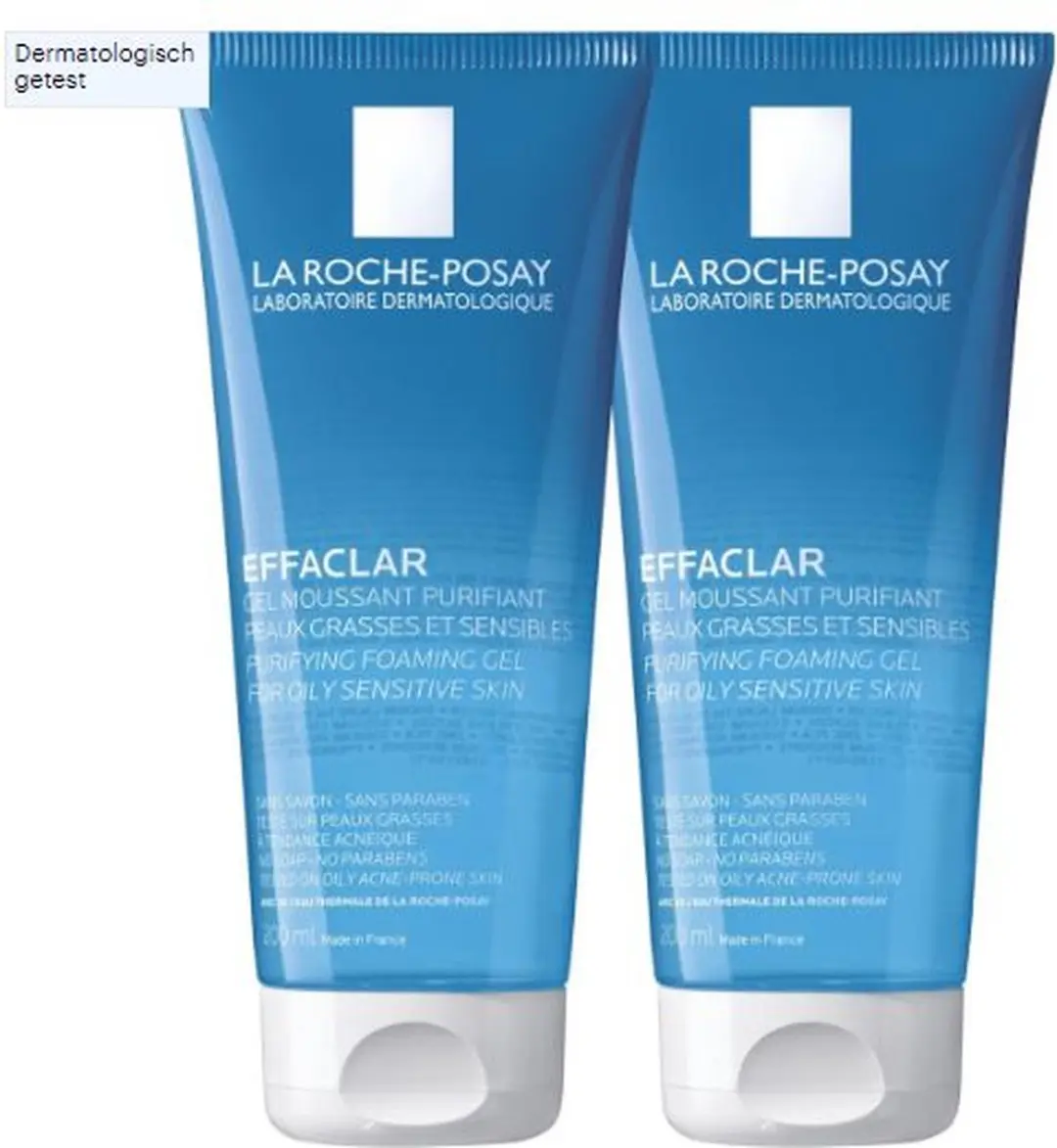 La Roche-Posay Effaclar Schuimende Reinigingsgel 2x200ml
