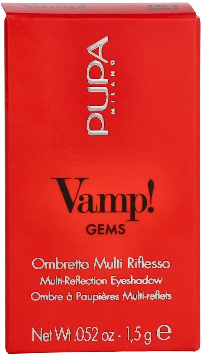 Pupa Milano Vamp! Gems Oogschaduw 101 Purple Crash - 1,5 g
