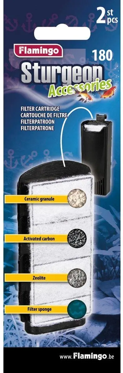 Flamingo Filterpatroon Sturgeon 11x5 - 2 Stuks