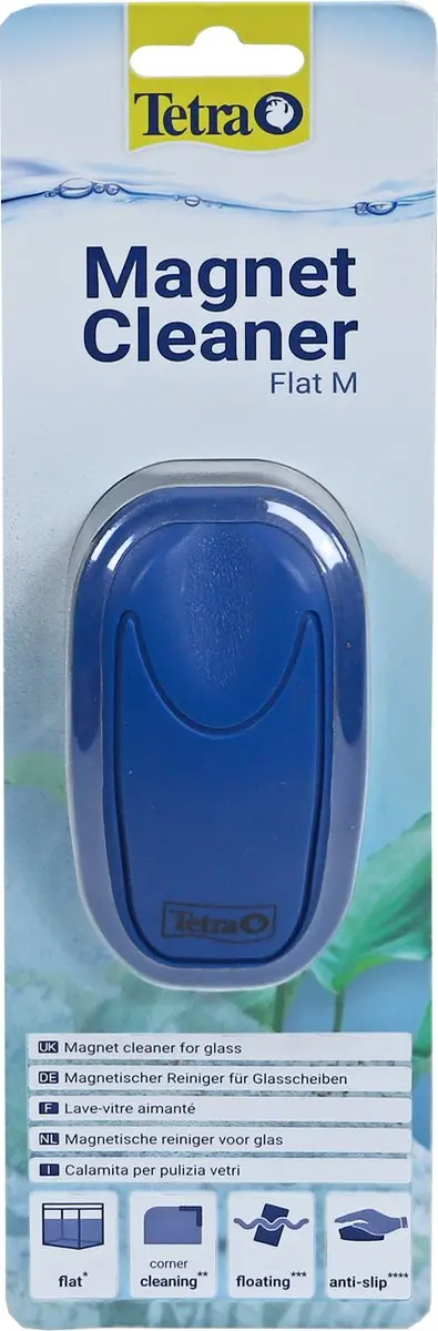 Tetra Magnet Cleaner Flat Blauw - afbeelding 4 van 4