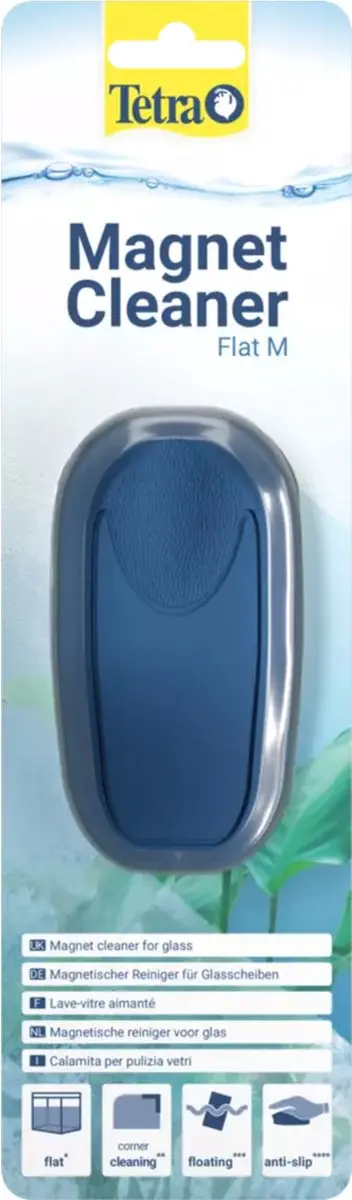 Tetra Magnet Cleaner Flat Blauw - afbeelding 3 van 4