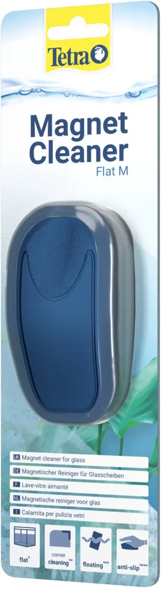 Tetra Magnet Cleaner Flat Blauw