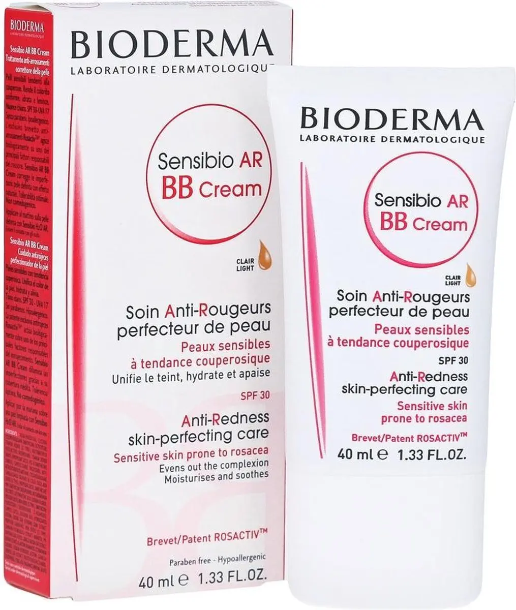 Bioderma Sensibio AR BB Cream SPF30 - Light 40ml