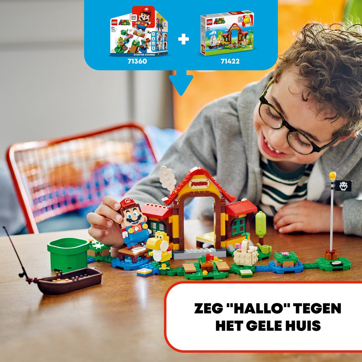 LEGO Super Mario Uitbreidingsset: Picknick bij Mario's huis - 71422