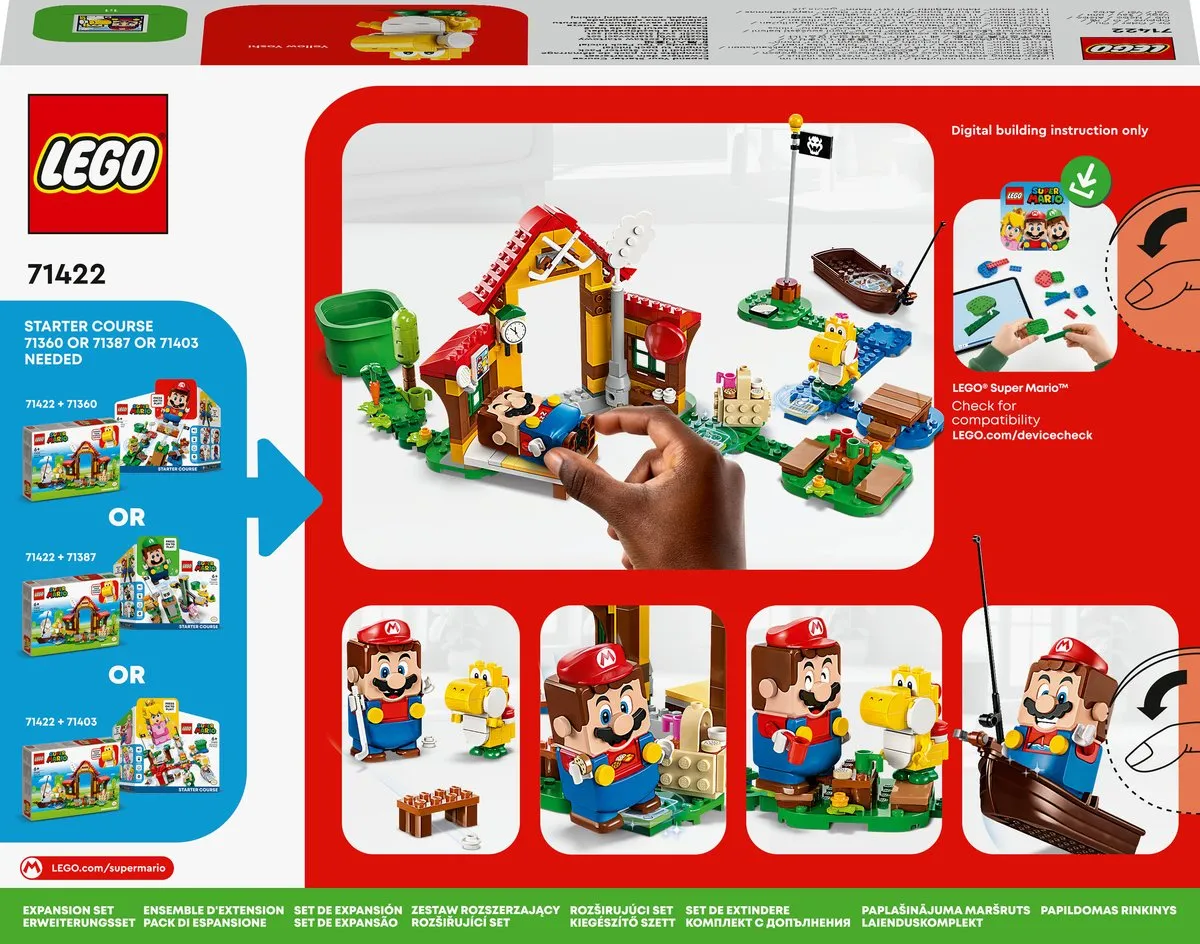 LEGO Super Mario Picknickset 71422 - 259 Stukken - Meerkleurig