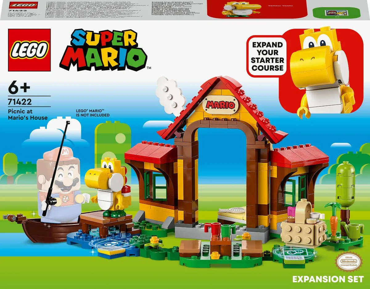 LEGO Super Mario Picknickset 71422 - 259 Stukken - Meerkleurig