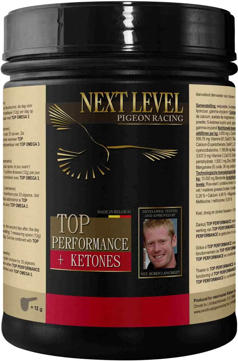Next Level Racing Top Performance + Ketonen 400g