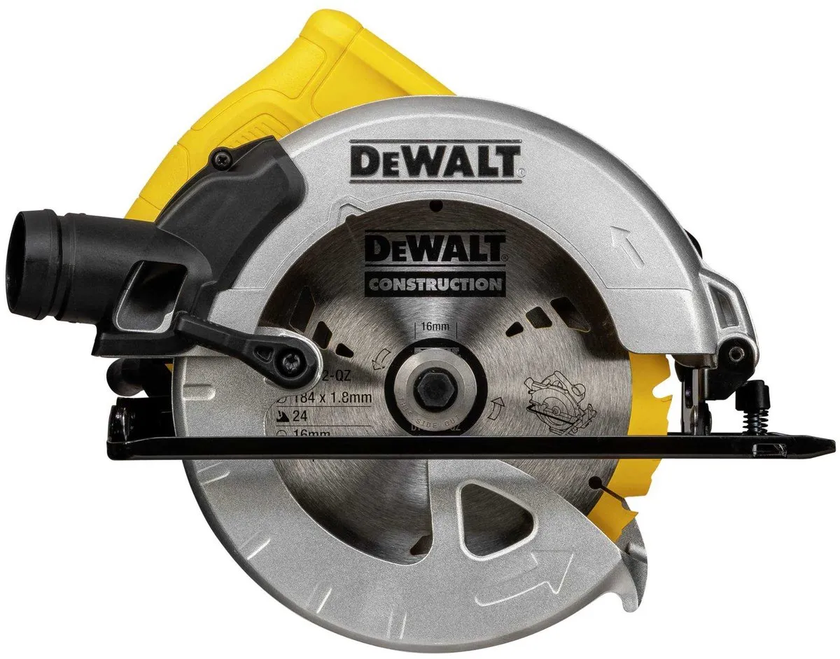 DeWalt DWE560 65mm DOC Cirkelzaag 184mm - 1350W