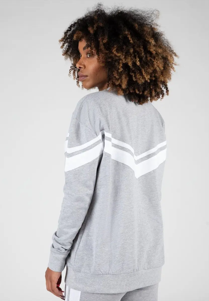 Gorilla Wear Hailey Oversized Sweatshirt - Grijs - S