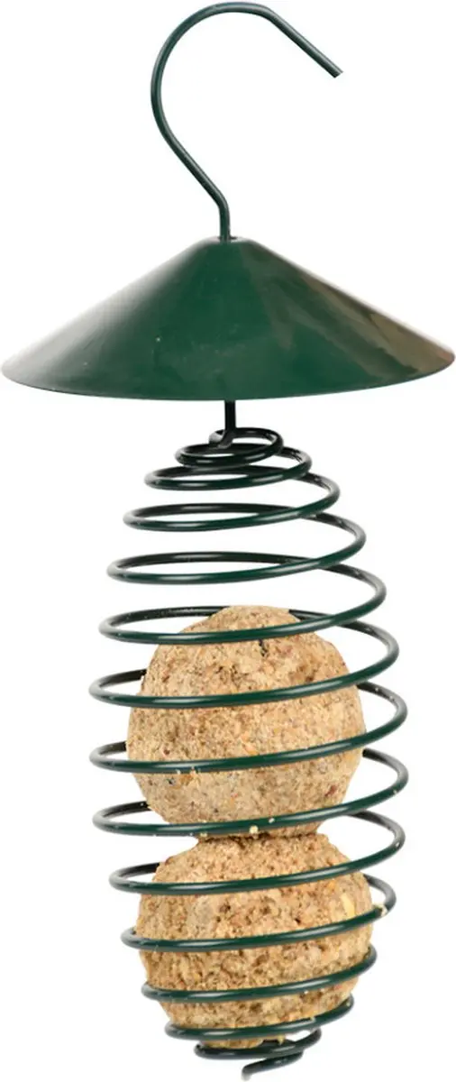 Esschert Design Vogelvoerhouder met Dak 25cm - Groen