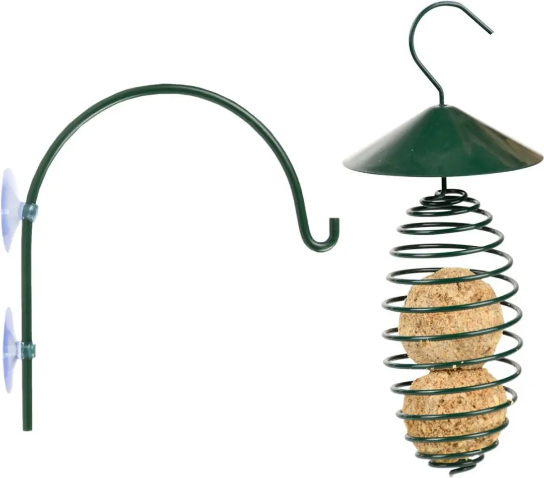 Esschert Design Vogelvoerhouder met Dak 25cm