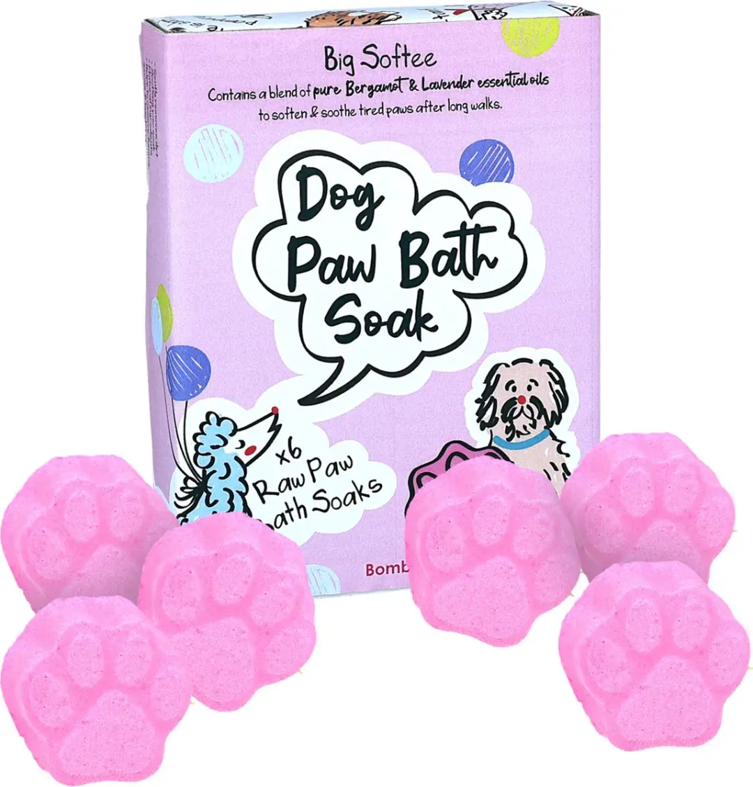 Bomb Cosmetics Big Softee Hondenpoot Badzout