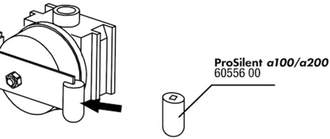 JBL PS a100/200 Rubber Membraananker