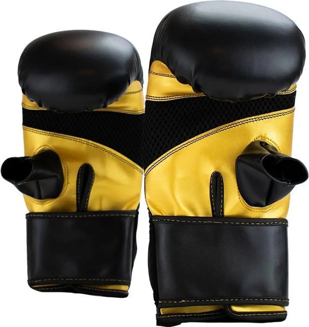 Super Pro Combat Gear Victor Bokszakhandschoenen - Medium - Zwart/Goud