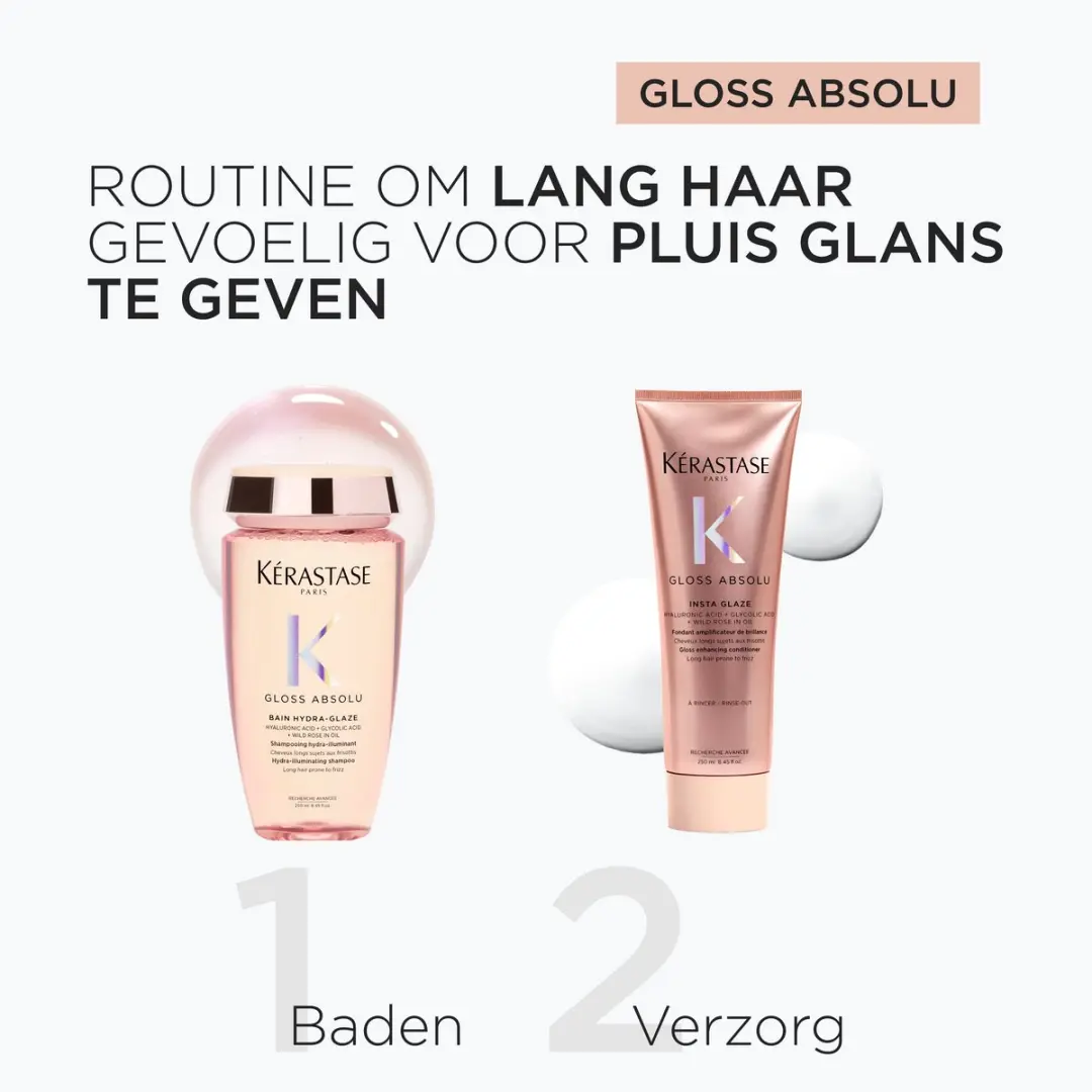 Kérastase Gloss Absolu Anti-Frizz Duo - 500ml