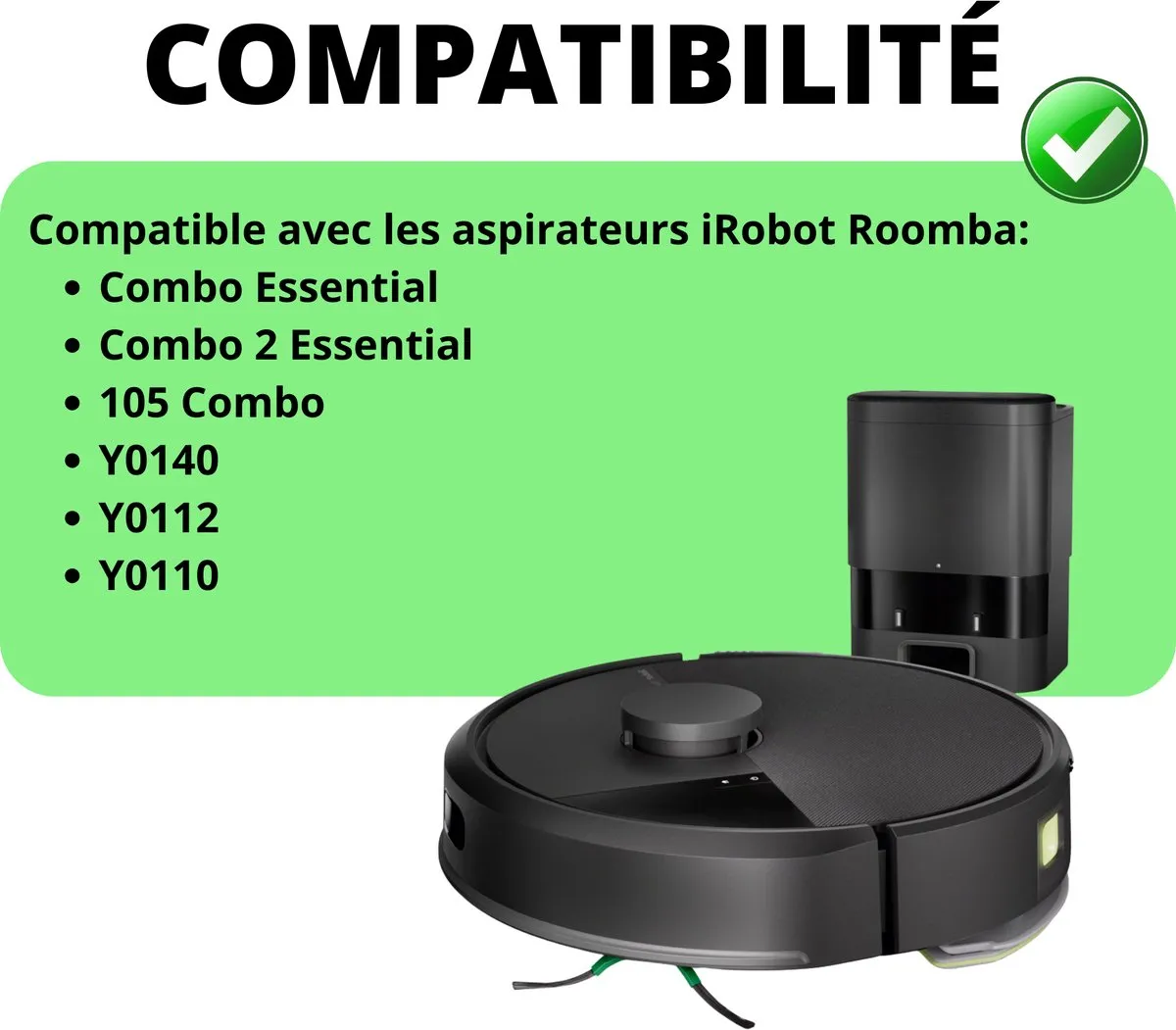 iRobot Roomba Combo Essential Accessoirespakket - 14 Stuks - afbeelding 6 van 6
