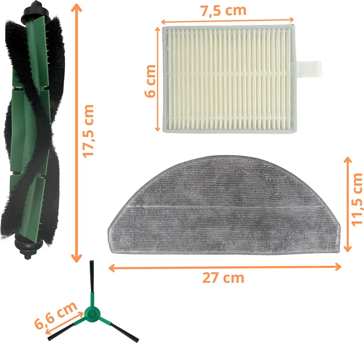 iRobot Roomba Combo Essential Accessoirespakket - 14 Stuks