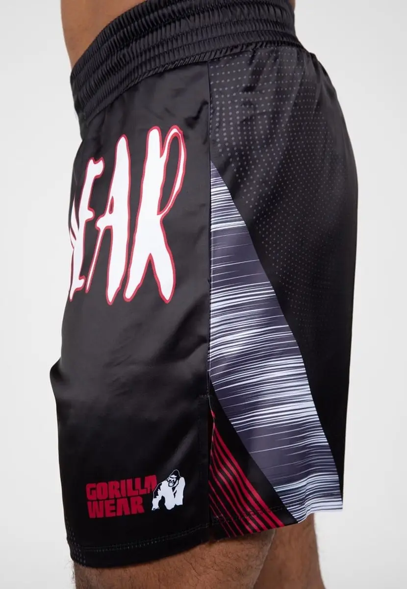 Gorilla Wear Clayton Trainingsbroek - XL - Zwart/Rood