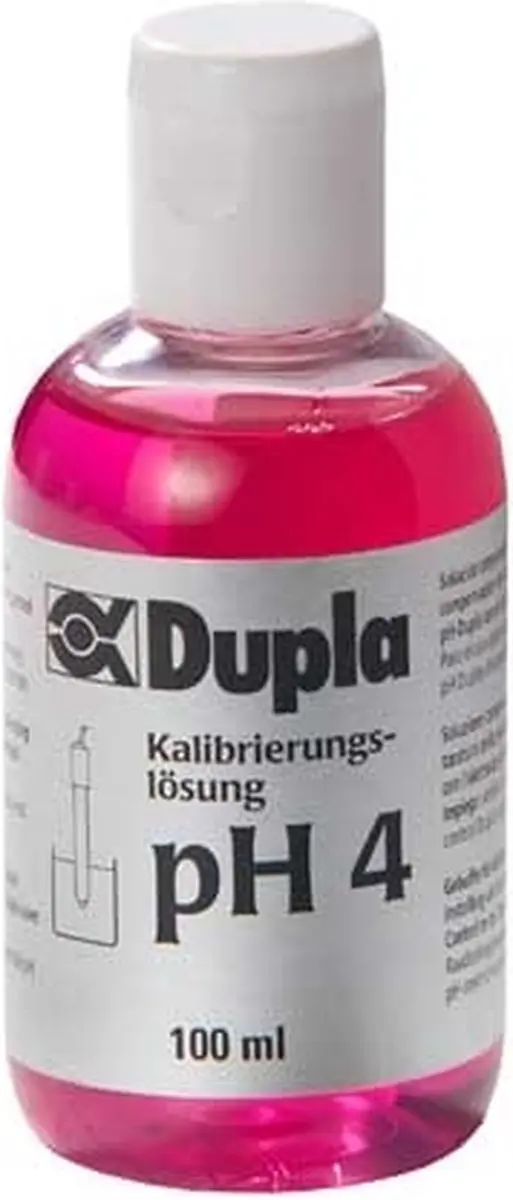 Dupla Kalibratie Oplossing pH 4